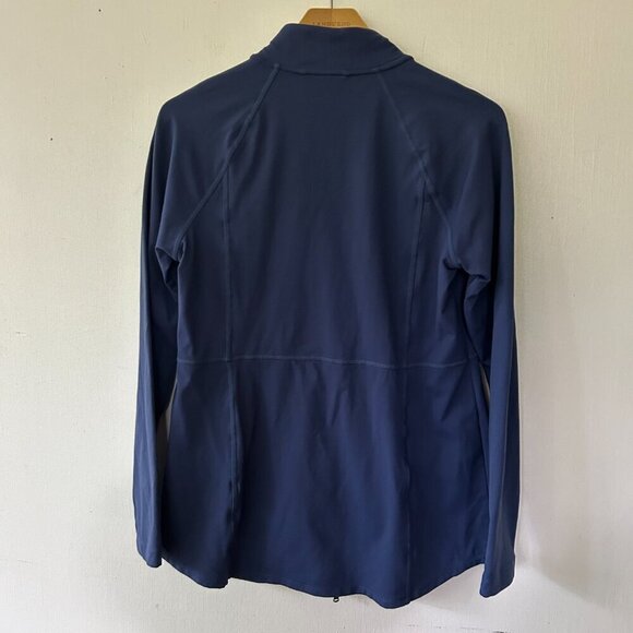 J.Jill Fit Out & About Jacket Womens XS Purple Blue Zip Front Zip Pockets - Picture 5 of 5